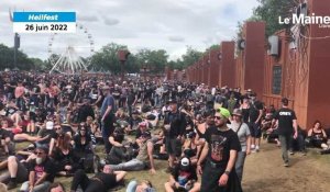 VIDÉO. Hellfest 2022 : la foule se masse six heures avant pour Metallica 