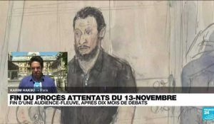 Fin du procès des attentats du 13-Novembre : "Si vous me condamniez pour assassinat vous commettriez une injustice" (S. Abdeslam)