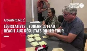VIDÉO. Législatives 2022 : Youenn Le Flao réagit aux résultats du 1er tour pour la 8e circonscription du Finistère
