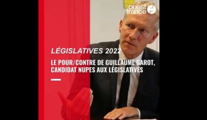 VIDÉO. Législatives 2022 : le Pour ou Contre de Guillaume Garot, candidat dans la 1re circonscription en Mayenne