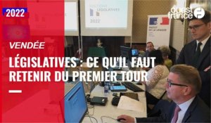 VIDÉO. Législatives en Vendée : l'analyse des résultats du premier tour