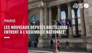 VIDÉO. Les nouveaux députés d'Ille-et-Vilaine entrent à l'Assemblée nationale