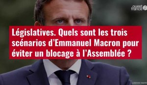 VIDÉO. Législatives : quels sont les trois scénarios d’Emmanuel Macron pour éviter un blocage à l'Assemblée ?