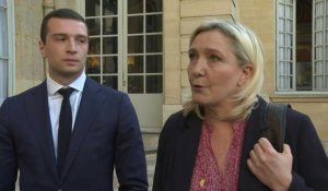 Rencontre Borne/Le Pen: "nous avons évoqué des mesures de pouvoir d'achat" dit Le Pen