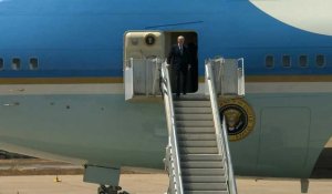 Arrivée de Joe Biden à Espagne pour le sommet de l'Otan