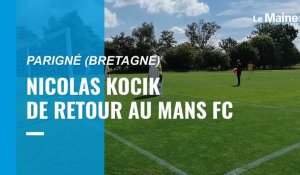 VIDÉO. Nicolas Kocik de retour au Mans FC : « Revenir, ce n'est que du positif »