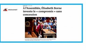 Discours de politique générale d'Élisabeth Borne : "Des compromis sans concessions ?"