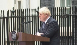 Royaume-Uni: Boris Johnson "triste d'abandonner le meilleur job au monde"