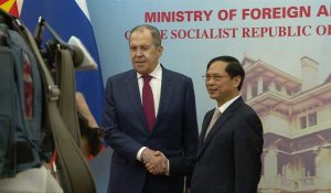 Hanoï: Sergueï Lavrov rencontre le ministre des affaires étrangères du Vietnam