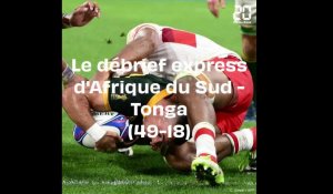 Coupe du monde de rugby 2023 : Le debrief express d'Afrique du Sud - Tonga (49-18)