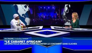 Le footballeur freestyle Iya Traoré drible sur la scène du "Cabaret africain"