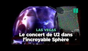 À Las Vegas, U2 inaugure la Sphere, une salle de concert immersive entièrement constituée d’écrans