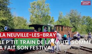 Le P'tit Train de la Haute Somme affiche complet pour son festival de fin de saison