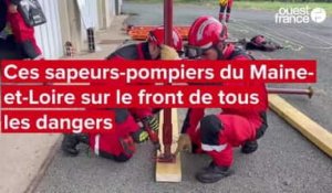 Dans le Maine-et-Loire, ces sapeurs-pompiers interviennent dans les milieux effondrés ou en ruine