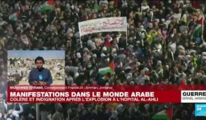 Proche-Orient : des milliers de jordaniens défilent devant l'ambassade israélienne à Amman