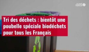 VIDÉO. Tri des déchets : bientôt une poubelle spéciale biodéchets pour tous les Français