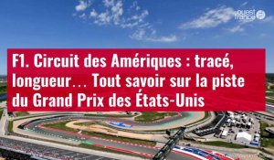 VIDÉO. F1. Circuit des Amériques : tracé, longueur… Tout savoir sur la piste du Grand Prix