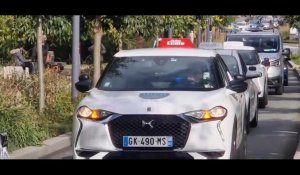 Manifestation des auto-écoles de la Somme à Amiens