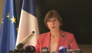 Israël/Hamas: la France va poursuivre "ses efforts" (Colonna)