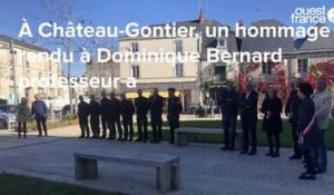 À Château-Gontier, une minute de silence en hommage à Dominique Bernard, l'enseignant assassiné à Arras