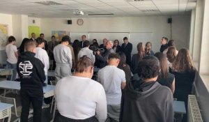 Hommages à Samuel Paty et Dominique Bernard : Minute de silence au lycée Lurçat de Perpignan