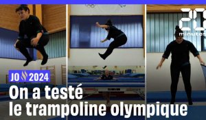 JO 2024 : On a testé le trampoline olympique