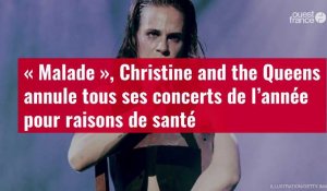 VIDÉO.« Malade », Christine and the Queens annule tous ses concerts de l’année pour raisons de santé