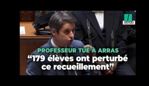 Hommage à Dominique Bernard : selon Attal, il y a eu « 179 saisines » du procureur