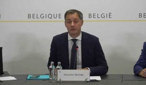 "Le terrorisme ne nous vaincra jamais", promet le Premier ministre belge