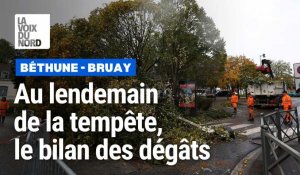 Béthune - Bruay : au lendemain de la tempête, on fait le bilan des dégâts