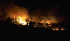 Espagne: un incendie fait rage dans la province de Valence, plus de 800 personnes évacuées