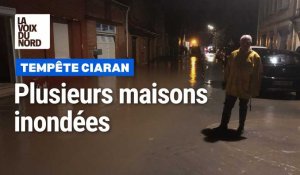 Tempête Ciaran : La Hem a débordé à Tournehem, des maisons inondées