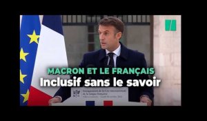 Macron est contre l’écriture inclusive… mais ne cesse de l’utiliser dans ses discours