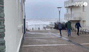 VIDÉO. La tempête Domingos souffle sur la Vendée