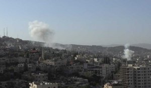 Fumée et coups de feu lors d'un raid de l'armée israélienne en Cisjordanie