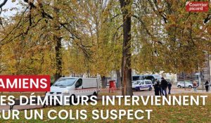 Les démineurs interviennent pour un colis suspect à Amiens, près de la place Joffre
