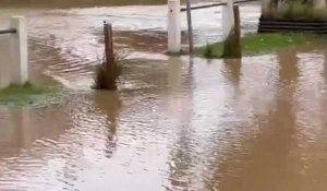 Inondations : images de la montée des eaux à Montcavrel et Aix-en-Issart vendredi