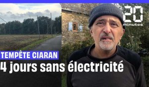 Tempête Ciaran: Après 4 jours de coupure, Jacques retrouve le courant