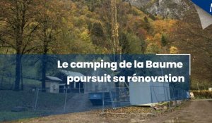 Le camping de la Baume poursuit sa rénovation