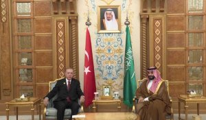 Le prince héritier saoudien rencontre le président turc en marge du sommet sur Gaza
