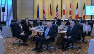 Les chefs de la diplomatie du G7 assistent à leur première réunion à Tokyo
