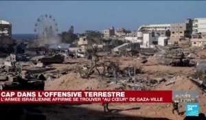Gaza : l’armée israélienne poursuit son avancée autour de la ville et le Hamas adapte ses tactiques