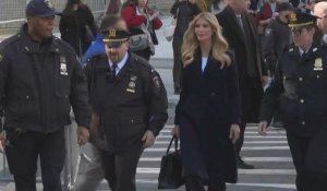 New York: Ivanka Trump arrive au tribunal pour témoigner au procès civil de son père