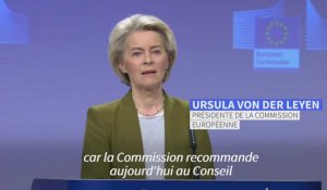 Bruxelles recommande d'ouvrir les négociations d'adhésion à l'UE avec l'Ukraine et la Moldavie