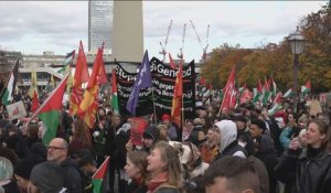 Berlin: Des milliers de personnes participent à une manifestation pro-palestinienne