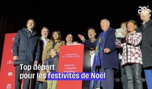 Top départ pour les festivités de Noël à Paris