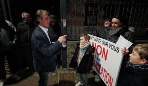 Manifestation à Bethencourt contre le projet de methaniseur