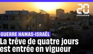 La trêve de quatre jours est entrée en vigueur dans la bande de Gaza #shorts