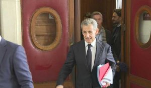Affaire Bygmalion : sortie de Sarkozy lors d'une suspension d'audience