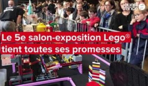 A Plérin, le 5e salon-expo Lego® attire un monde fou